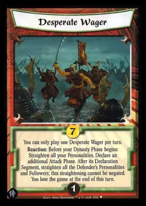 Desperate Wager ***ALT ART