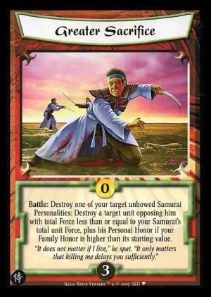 Greater Sacrifice ***ALT ART