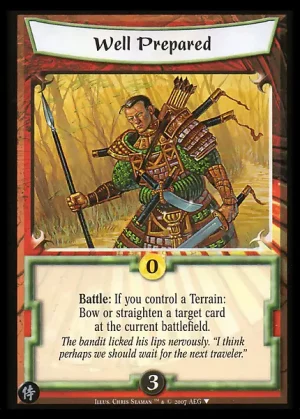 Well Prepared ***ALT ART