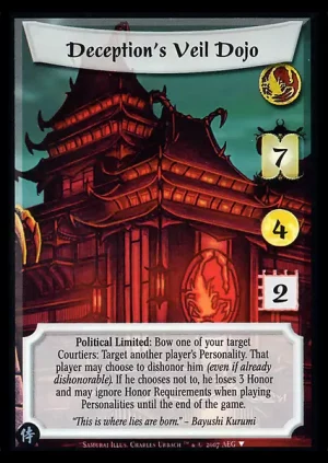 Deception's Veil Dojo ***FULL BLEED