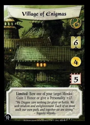 Village of Enigmas FB ***UNRELEASED DEMO SET