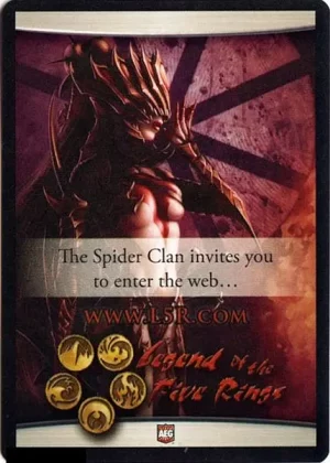The Spider Clan invites you to enter the web… / War of Spirits (2000)