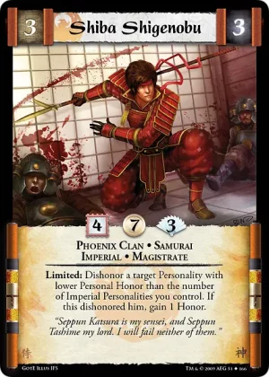 Shiba Shigenobu [U misprint]