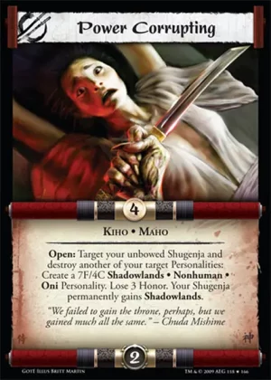 Power Corrupting
