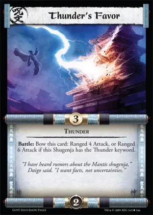 Thunder's Favor