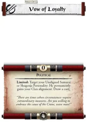 Vow of Loyalty ***UNRELEASED