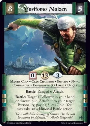 Yoritomo Naizen XP3 FOIL
