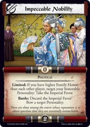 Impeccable Nobility