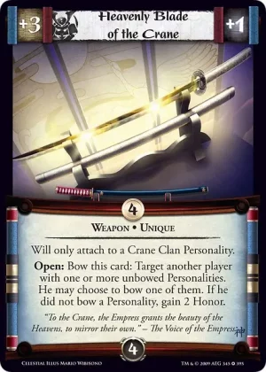 Heavenly Blade of the Crane