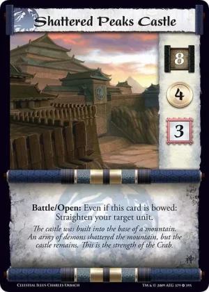 Shattered Peaks Castle FOIL
