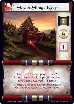 Seven Stings Keep FOIL