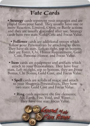 Fate Cards