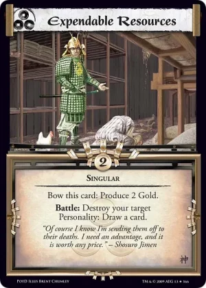 Expendable Resources FOIL