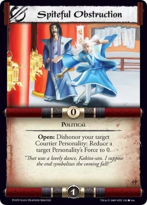 Spiteful Obstruction