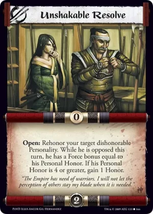 Unshakable Resolve