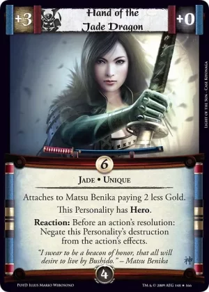 Hand of the Jade Dragon