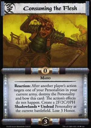 Consuming the Flesh [lacks Singular keyword]