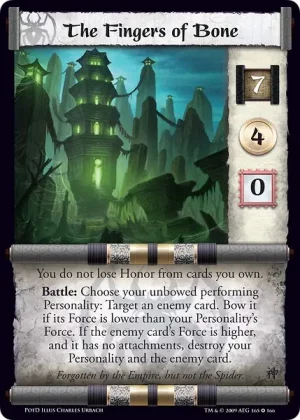 The Fingers of Bone FOIL