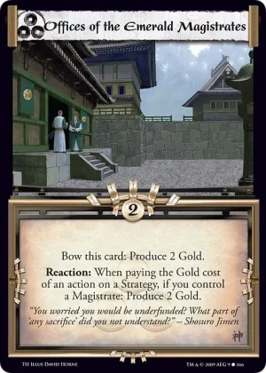 Offices of the Emerald Magistrates