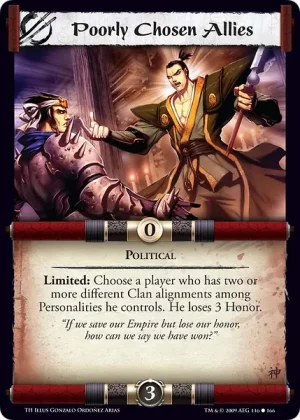 Poorly Chosen Allies