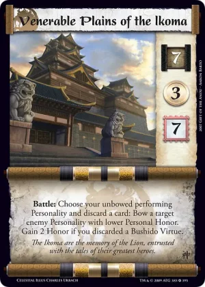 Venerable Plains of the Ikoma FOIL