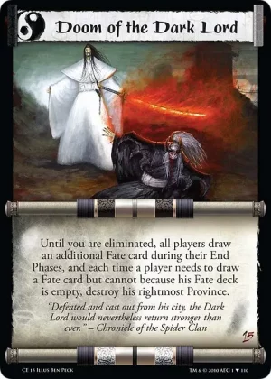 Doom of the Dark Lord (CE15 Flashback)
