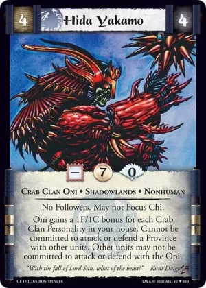 Hida Yakamo (Oni) (CE15 Flashback)