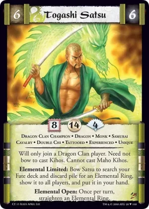 Togashi Satsu XP (CE15 Flashback)