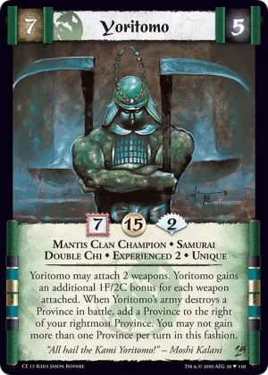 Yoritomo XP2 (CE15 Flashback)