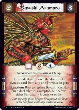 Bayushi Aramoro (CE15 Flashback)