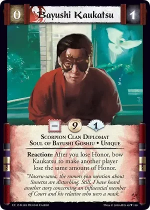 Bayushi Kaukatsu (CE15 Flashback)