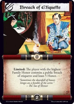 Breach of Etiquette (CE15 Flashback)