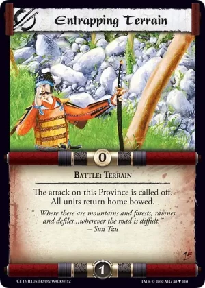 Entrapping Terrain (CE15 Flashback)