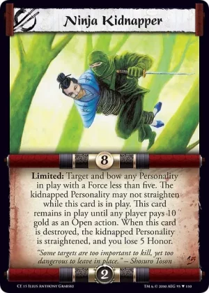 Ninja Kidnapper (CE15 Flashback)