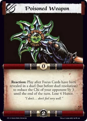 Poisoned Weapon (CE15 Flashback)