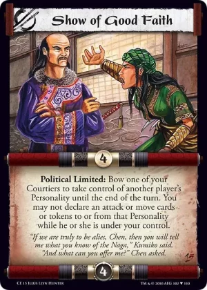 Show of Good Faith (CE15 Flashback)