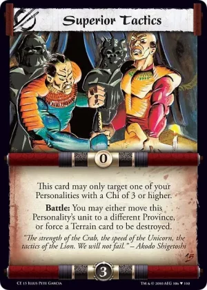 Superior Tactics (CE15 Flashback)