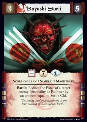 Bayushi Sorii