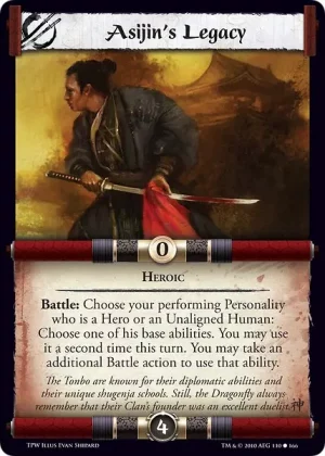 Asijin’s Legacy