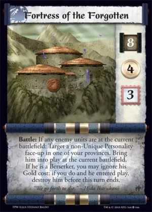 Fortress of the Forgotten FOIL