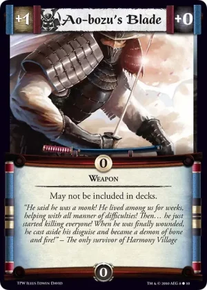 Ao-bozu's Blade