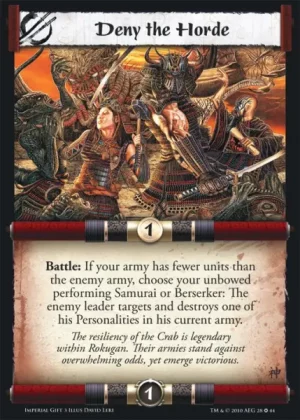 Deny the Horde