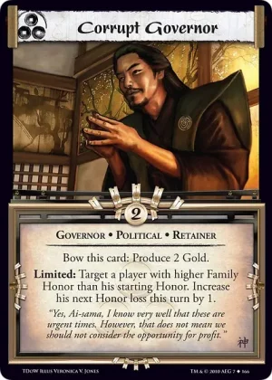 Corrupt Governor
