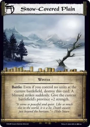 Snow-Covered Plain