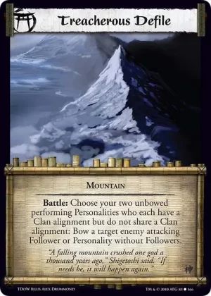 Treacherous Defile