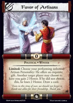 Favor of Artisans