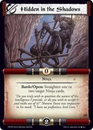 Hidden in the Shadows
