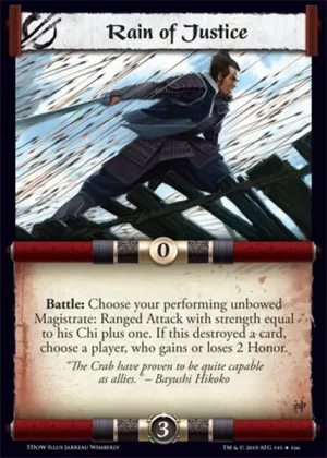 Rain of Justice