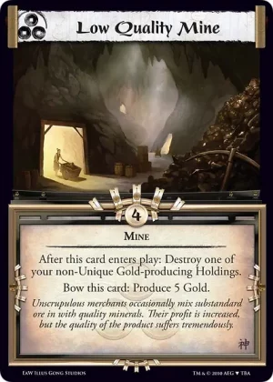 Low Quality Mine