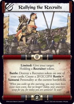 Rallying the Recruits